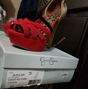 Jessica simpson platform heels